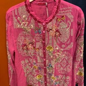 Johnny Was Albee Blouse, Petite